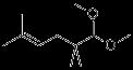 2,5,5-三甲基-6,6-二甲氧基-2-己烯                                                                                                                                                                        , 67674-46-8, 结构式