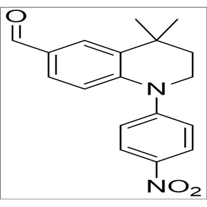 4,4-二甲基-1-（4-硝基苯基）-1,2,3,4-四氢喹啉-6-甲醛