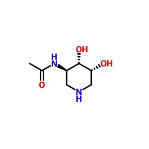 N-[(3R,4S,5R)-4,5-二羟基-3-哌啶基]乙酰胺