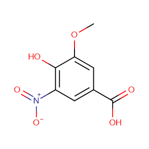 4-羟基-3-甲氧基-5硝基苯甲酸