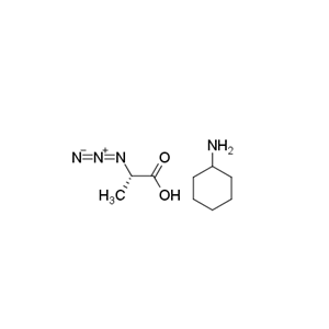 (2S)-2-azidopropanoic acid;cyclohexanamine