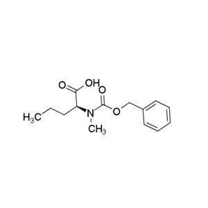 (2S)-2-{[(benzyloxy)carbonyl](methyl)amino}pentanoic acid