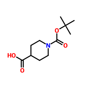 1-Boc-4-哌啶甲酸