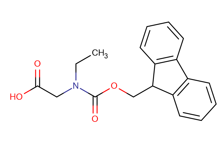 2-[乙基({[(9H-芴-9-基)甲氧基]羰基})氨基]乙酸 / Fmoc-N-Ethyl-Glycine