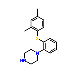 1-[2-(2,4-甲基苯硫基)苯基]哌嗪