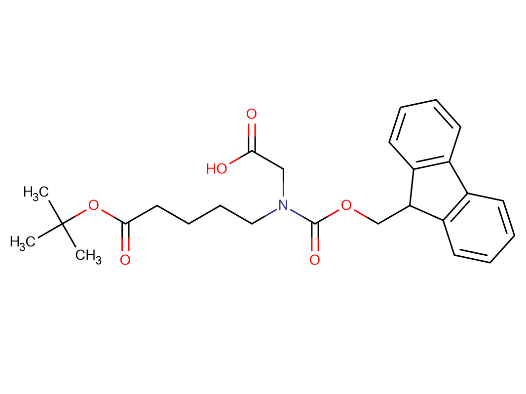 Fmoc-N-(5-叔丁氧基-5-氧丁基)甘氨酸 / N-Fmoc-N-(5-(tert-butoxy)-5-oxobutyl)glycine