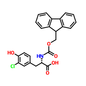 (S)-2-((((9H-芴-9-基)甲氧基)羰基)氨基)-3-(3-氯-4-羟基苯基)丙酸