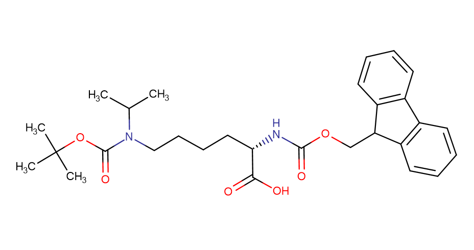 N-芴甲氧羰基-N'-叔丁氧羰基-N'-异丙基-L-赖氨酸/Fmoc-Lys(iPr, Boc)-OH