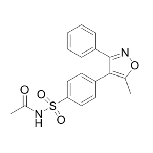 N-[[4-(5-甲基-3-苯基-4-异恶唑基)苯基]磺酰基]乙酰胺