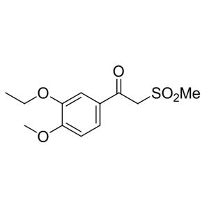 1-(3-乙氧基-4-甲氧基苯基)-2-(甲磺酰基)乙酮