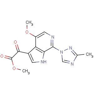 -2-(4-甲氧基-7-(3-甲基-1H-1,2,4-三唑-1-基)-1H-吡咯并[2,3-C]吡啶