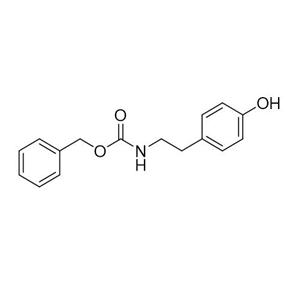 苄基 N-[2-(4-羟基苯基)乙基]氨基甲酸酯，CAS:29655-46-7