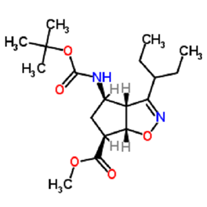 (3aR,4R,6S,6aS)-4-[叔丁氧羰基氨基]-3-(1-乙基丙基)-3a,5,6,6a-四氢-4H-环戊并[d]异恶唑-6-羧酸甲酯