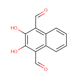 2,3-二羟基萘-1,4-二甲酰基