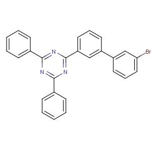 2(3(3'-溴联苯基))-4,6-二苯基-1,3,5-三嗪