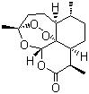 CAS # 63968-64-9, Artemisinin, (+)-Arteannuin, Qinghaosu, [3R-(3R,5aS,6S,8aS,9R,10R,12S,12aR**)]-Decahydro-3,6,9-trimethyl-3,12-epoxy-12H-pyrano[4,3-j]-1,2-benzodioxepin-10-one