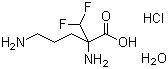 CAS # 96020-91-6, Eflornithine hydrochloride hydrate, 2-(Difluoromethyl)ornithine hydrochloride hydrate