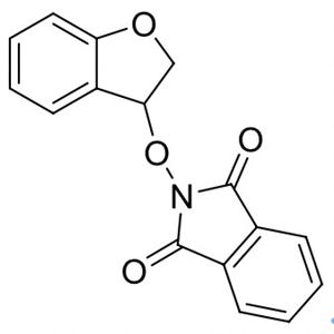 2-((2,3-dihydrobenzofuran-3-yl)oxy)isoindoline-1,3-dione