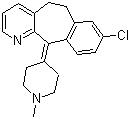CAS 登录号：38092-89-6, 8-氯-6,11-二氢-11-(1-甲基-4-哌啶叉)-5H-苯并[5,6]环庚烷[1,2-b]吡啶