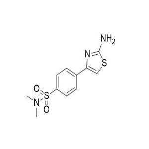 2-Amino-4-[4-(N,N-dimethylsulphamoyl)phenyl]-1,3-thiazole