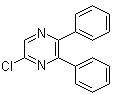 CAS 登录号：41270-66-0, 5-氯-2,3-二苯基吡嗪