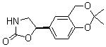 CAS 登录号：452339-73-0, (5R)-5-(2,2-二甲基-4H-1,3-苯并二氧杂环己-6-基)-1,3-恶唑烷-2-酮