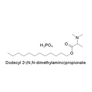 十二烷基2-(二甲基氨基)丙酸酯磷酸盐