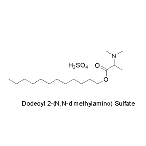 十二烷基2-(二甲基氨基)丙酸酯硫酸盐