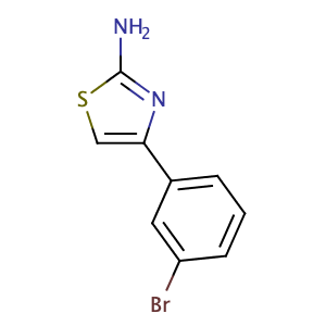 2-氨基-4-(3-溴苯基)噻唑