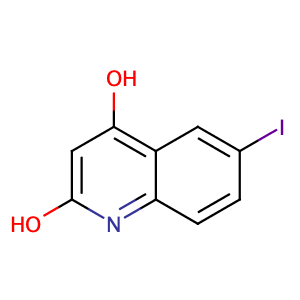 4-羟基-6-碘-2-喹啉酮