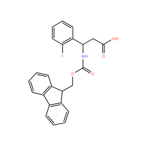3-((((9H-芴-9-基)甲氧基)羰基)氨基)-3-氨基-3-(2-氟苯基)丙酸
