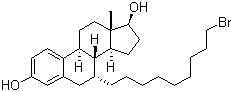 CAS 登录号：875573-67-4, (7a,17b)- 7-(9-溴壬基)雌甾-1,3,5(10)-三烯-3,17-二醇