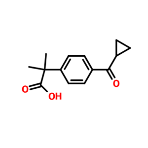 4-(环丙基羰基)-ALPHA,ALPHA-二甲基苯乙酸