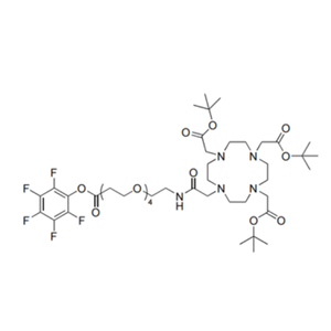 DOTA-tris(TBE)-amido-dPEG4-TFP ester