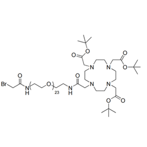 DOTA tris(TBE)-amido-dPEG23-bromoacetamide