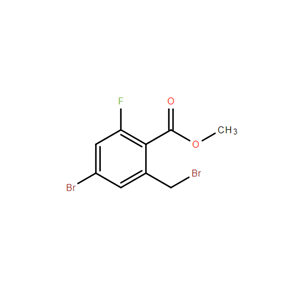 4-溴-2-(溴甲基)-6-氟苯甲酸甲酯