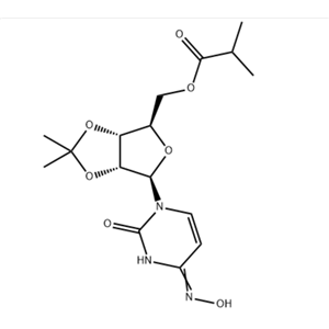 ((3AR,4R,6R,6AR)-6-(4-(羟氨)-2-恶嘧啶-1(2H)-甲基)-2,2-二甲基四氢呋喃[3,4-D][1,3]二氧醇-4-基)异丁酸甲酯