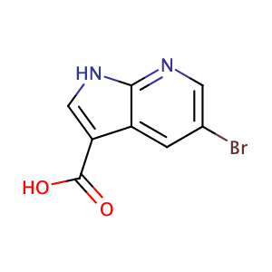 5-溴-1H-吡咯并[2,3-B]吡啶-3-甲酸