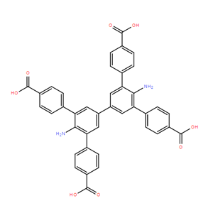 [1,1':3',1'':3'',1'''-Quaterphenyl]-4,4'''-dicarboxylic acid, 4'',6'-diamino-5',5''-bis(4-carboxyphenyl)-