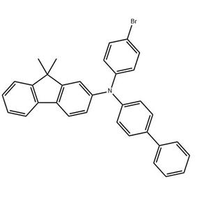 N-(4-联苯基)-N-(4-溴苯基)-(9,9-二甲基芴基)胺