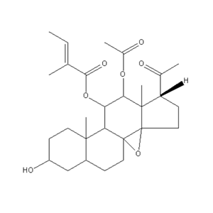 11α-O-巴豆酰-12β-O-乙酰通关藤苷元B