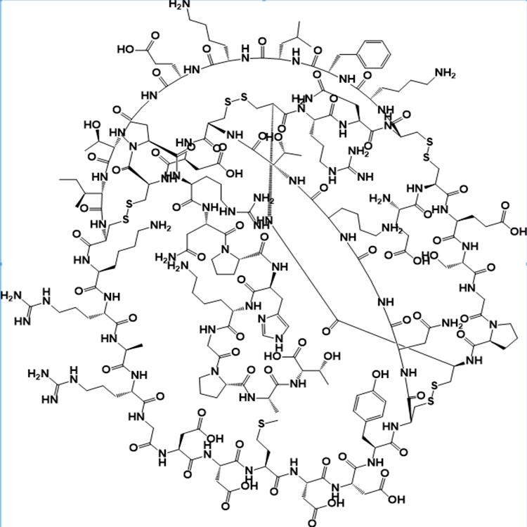 Echistatin, α1 isoform 154303-05-6.png