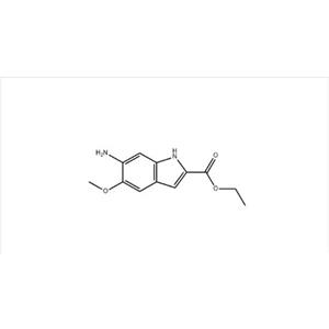 6-氨基-5-甲氧基吲哚-2-甲酸乙酯
