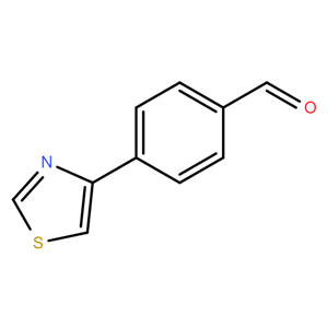 Benzaldehyde, 4-(4-thiazolyl)-
