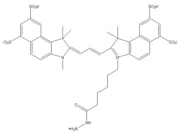 Sulfo-Cyanine3.5 hydrazide
