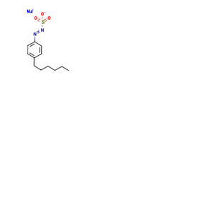 sodium 4-hexylphenylazosulfonate