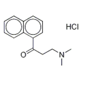 3-(二甲基氨基)-1-(萘-1-基)-1-丙酮盐酸盐；5409-58-5