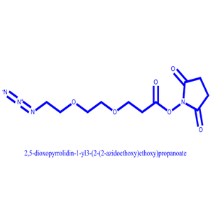 15-叠氮-4,7,10,13-四氧十五烷酸-N-琥珀酰亚胺基酯