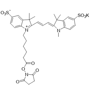 Sulfo-Cy3 NHS酯   1424433-17-9