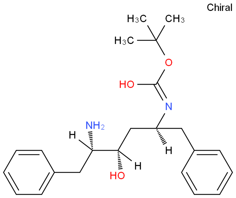 (2S,3S,5S)-2-氨基-3-羟基-5-叔丁氧基甲酰氨基-1,6-二苯基己